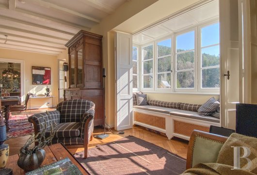 Dans les Vosges du Nord,  un ancien pavillon de chasse du 19e siècle transformé en confortable maison alsacienne traditionnelle - photo  n°11